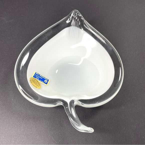 Art Glass Trinket Candy Dish Italy - Picture 5 of 8